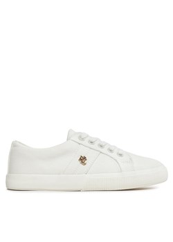 Tenisówki Lauren Ralph Lauren Janson II 802804598001 Biały ze sklepu eobuwie.pl w kategorii Trampki damskie - zdjęcie 181269257