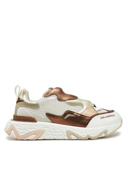 Sneakersy KARL LAGERFELD Blaze KL62423M Złoty ze sklepu eobuwie.pl w kategorii Buty sportowe damskie - zdjęcie 181269306