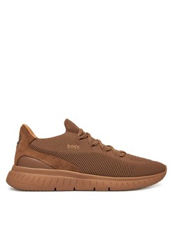Sneakersy BOSS C TTNM 50542130 Brązowy ze sklepu eobuwie.pl w kategorii Buty sportowe męskie - zdjęcie 181269389