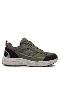 Sneakersy Skechers Verketta 51898/OLBK Khaki ze sklepu eobuwie.pl w kategorii Buty sportowe męskie - zdjęcie 181269587