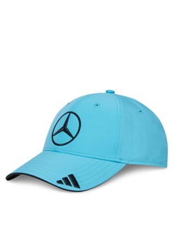 Czapka z daszkiem adidas Mercedes - AMG Petronas Formula One Team Driver JW6269 Niebieski ze sklepu eobuwie.pl w kategorii Czapki z daszkiem damskie - zdjęcie 181269706
