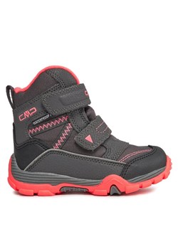 Śniegowce CMP Pyry Snow Boot Wp 38Q4514 Szary ze sklepu eobuwie.pl w kategorii Buty zimowe dziecięce - zdjęcie 181269875