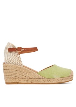 Espadryle Genuins Carina Canvas G106388 Zielony ze sklepu eobuwie.pl w kategorii Espadryle damskie - zdjęcie 181269898