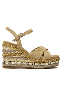 Espadryle Alma En Pena V240995 Beżowy ze sklepu eobuwie.pl w kategorii Sandały damskie - zdjęcie 181269986