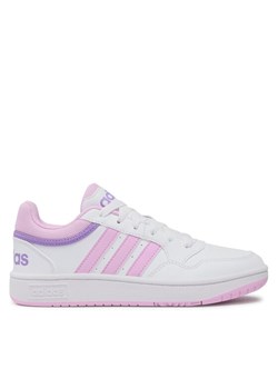Sneakersy adidas Hoops IF2724 Biały ze sklepu eobuwie.pl w kategorii Buty sportowe dziecięce - zdjęcie 181270157
