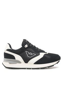 Sneakersy Emporio Armani X4X642 XN951 S161 Granatowy ze sklepu eobuwie.pl w kategorii Buty sportowe męskie - zdjęcie 181270179