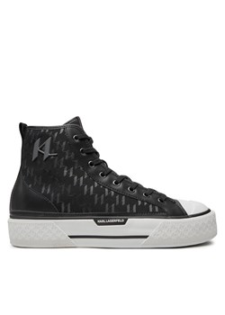 Trampki KARL LAGERFELD KL50454 Czarny ze sklepu eobuwie.pl w kategorii Trampki męskie - zdjęcie 181270755