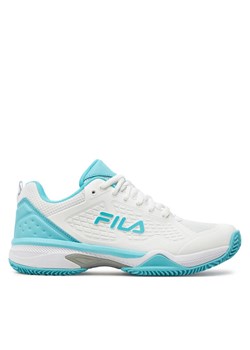 Buty do tenisa Fila Sabbia Lite 2 FTW23113 Biały ze sklepu eobuwie.pl w kategorii Buty sportowe damskie - zdjęcie 181270809