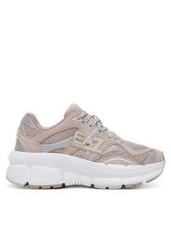 Sneakersy EA7 Emporio Armani X8X237 XK425 U499 Granatowy ze sklepu eobuwie.pl w kategorii Buty sportowe damskie - zdjęcie 181270815