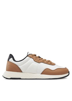 Sneakersy BOSS Titanium Runn 50536481 Biały ze sklepu eobuwie.pl w kategorii Buty sportowe męskie - zdjęcie 181270888