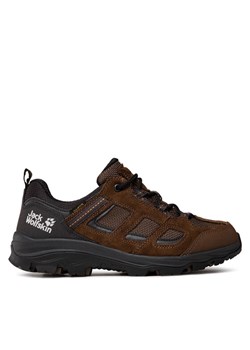 Trekkingi Jack Wolfskin Vojo 3 Texapore Low M 4042441 Brązowy ze sklepu eobuwie.pl w kategorii Buty trekkingowe męskie - zdjęcie 181271085