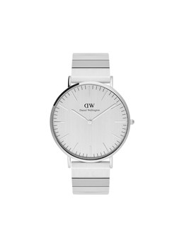 Zegarek Daniel Wellington DW00100775 Srebrny ze sklepu eobuwie.pl w kategorii Zegarki - zdjęcie 181271129