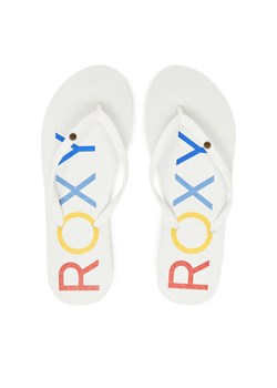 Japonki Roxy ARJL100876 Biały ze sklepu eobuwie.pl w kategorii Klapki damskie - zdjęcie 181271165