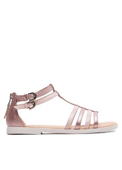 Sandały Geox J Sandal Karly Girl J7235D 0QDHH C8172 D Różowy ze sklepu eobuwie.pl w kategorii Sandały dziecięce - zdjęcie 181271168