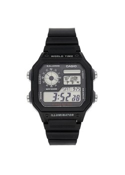Zegarek Casio AE-1200WH-1AVEF Czarny ze sklepu eobuwie.pl w kategorii Zegarki - zdjęcie 181271206