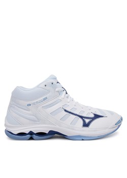 Buty halowe Mizuno Wave Voltage 2 Mid V1GA2465 Biały ze sklepu eobuwie.pl w kategorii Buty sportowe męskie - zdjęcie 181271268