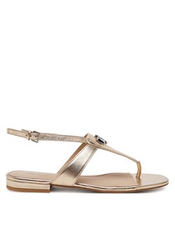 Sandały LAUREN RALPH LAUREN Everley 802970532001 Złoty ze sklepu eobuwie.pl w kategorii Sandały damskie - zdjęcie 181271626