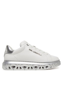 Sneakersy KARL LAGERFELD KL64519A Biały ze sklepu eobuwie.pl w kategorii Buty sportowe damskie - zdjęcie 181271725