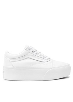 Tenisówki Vans Old Skool Stacked VN0A7Q5MW001 Biały ze sklepu eobuwie.pl w kategorii Trampki damskie - zdjęcie 181271966