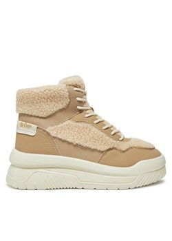Botki Lee Cooper LCJ-24-47-3146LA Beżowy ze sklepu eobuwie.pl w kategorii Botki - zdjęcie 181271977
