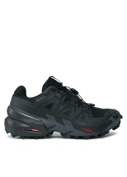 Buty do biegania Salomon Speedcross 6 GORE-TEX L41743400 Czarny ze sklepu eobuwie.pl w kategorii Buty sportowe damskie - zdjęcie 181272109