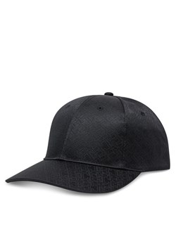 Czapka z daszkiem Tommy Hilfiger Monogram AM0AM13386 Czarny ze sklepu eobuwie.pl w kategorii Czapki z daszkiem męskie - zdjęcie 181272208