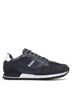 Sneakersy Boss Parkour-L Runn 50498133 Granatowy ze sklepu eobuwie.pl w kategorii Buty sportowe męskie - zdjęcie 181272328