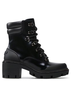 Botki Tory Burch Lug Sole Hiker Ankle Boot 85304 Czarny ze sklepu eobuwie.pl w kategorii Botki - zdjęcie 181272395