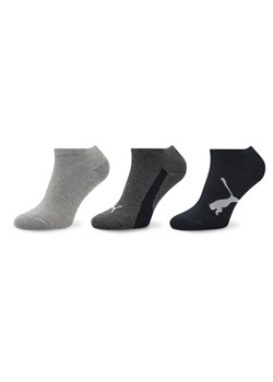 Zestaw 3 par niskich skarpet unisex Puma 907960 01 Kolorowy ze sklepu eobuwie.pl w kategorii Skarpetki damskie - zdjęcie 181272659