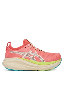 Buty do biegania Asics Gel-Nimbus 27 Tr 1012B808 Czerwony ze sklepu eobuwie.pl w kategorii Buty sportowe damskie - zdjęcie 181272718