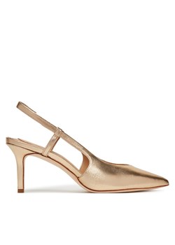Sandały LAUREN RALPH LAUREN 802966875001 Złoty ze sklepu eobuwie.pl w kategorii Sandały damskie - zdjęcie 181273016