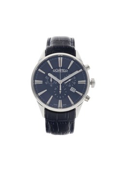 Zegarek Roamer Superior Chrono 508837 41 40 05 Granatowy ze sklepu eobuwie.pl w kategorii Zegarki - zdjęcie 181273065