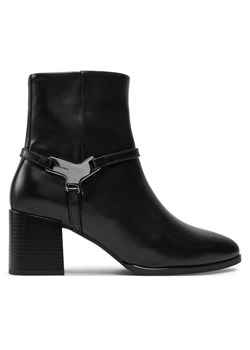 Botki Calvin Klein Ankle Boot 55 HW0HW02095 Czarny ze sklepu eobuwie.pl w kategorii Botki - zdjęcie 181273366
