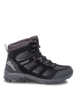 Trekkingi Jack Wolfskin Vojo 3 Texapore Mid M 4042462 Czarny ze sklepu eobuwie.pl w kategorii Buty trekkingowe męskie - zdjęcie 181273479
