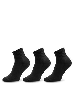 Zestaw 3 par niskich skarpet męskich Vans Classic Ankle VN000FV7BLK1 Czarny ze sklepu eobuwie.pl w kategorii Skarpetki męskie - zdjęcie 181273767
