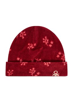 Czapka United Colors Of Benetton Basic Winter Kg 6U87B42EQ Czerwony ze sklepu eobuwie.pl w kategorii Czapki dziecięce - zdjęcie 181273787