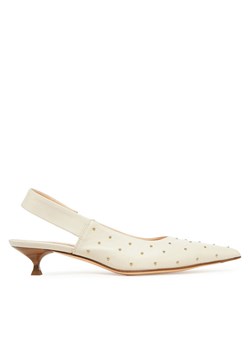 Sandały AGL Lenor Studs D167022PCKS057G447 Écru ze sklepu eobuwie.pl w kategorii Sandały damskie - zdjęcie 181273897