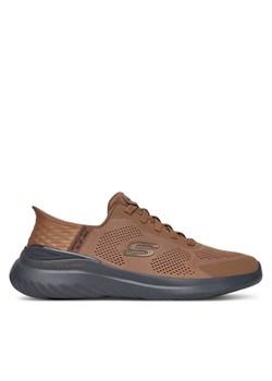 Sneakersy Skechers Bounder 2.0-Emerged 232459/BRBK Brązowy ze sklepu eobuwie.pl w kategorii Buty sportowe męskie - zdjęcie 181273955