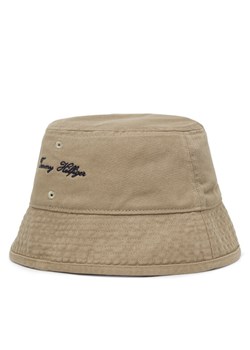 Kapelusz Tommy Hilfiger Seasonal Flag Bucket AM0AM13384 Beżowy ze sklepu eobuwie.pl w kategorii Kapelusze męskie - zdjęcie 181273966