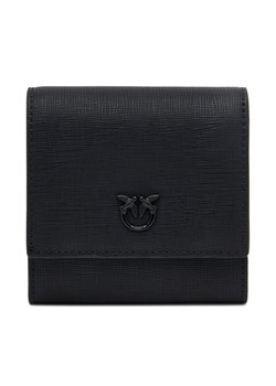 Mały Portfel Damski PINKO Flap Wallet PE 25 PCPL 104355 A29P Czarny ze sklepu eobuwie.pl w kategorii Portfele damskie - zdjęcie 181273989