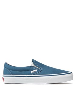 Tenisówki Vans Classic Slip-On VN-0ENVY Niebieski ze sklepu eobuwie.pl w kategorii Trampki damskie - zdjęcie 181274058