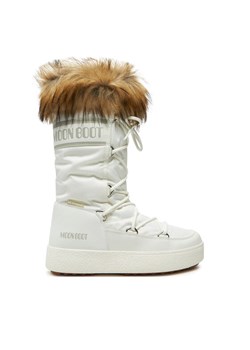 Śniegowce Moon Boot Ltrack Monaco Wp 80D2450190 Biały ze sklepu eobuwie.pl w kategorii Śniegowce damskie - zdjęcie 181274385