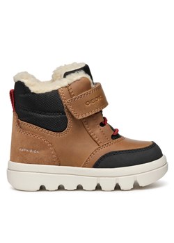 Kozaki Geox B Willaboom Boy B Ab B365BC 0ME22 C6777 S Brązowy ze sklepu eobuwie.pl w kategorii Buty zimowe dziecięce - zdjęcie 181274568