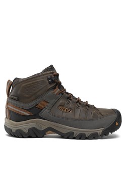 Trekkingi Keen Targhee III Mid Wp 1017787 Zielony ze sklepu eobuwie.pl w kategorii Buty trekkingowe męskie - zdjęcie 181274577