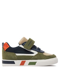 Sneakersy Geox B Kilwi Boy B45A7B 02214 CF3F4 M Khaki ze sklepu eobuwie.pl w kategorii Buty sportowe dziecięce - zdjęcie 181274586