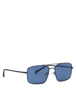 Okulary przeciwsłoneczne Armani Exchange 0AX2054S 609980 Granatowy ze sklepu eobuwie.pl w kategorii Okulary przeciwsłoneczne męskie - zdjęcie 181274726