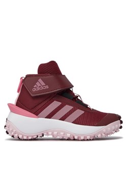 Sneakersy adidas Fortatrail IG7267 Bordowy ze sklepu eobuwie.pl w kategorii Buty zimowe dziecięce - zdjęcie 181274749