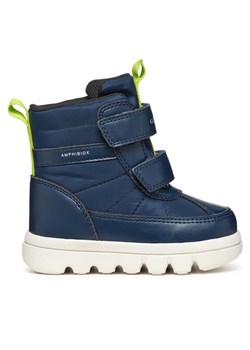 Śniegowce Geox B Willaboom Boy B Ab B365BG 0FU54 C0749 S Granatowy ze sklepu eobuwie.pl w kategorii Buty zimowe dziecięce - zdjęcie 181274786