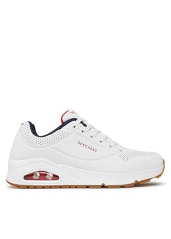 Sneakersy Skechers Uno Stand On Air 52458/WNVR Biały ze sklepu eobuwie.pl w kategorii Buty sportowe męskie - zdjęcie 181274966