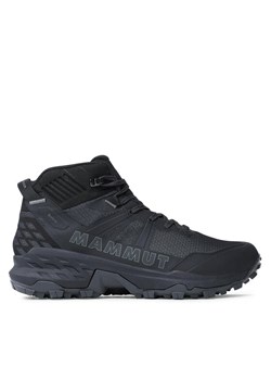 Trekkingi Mammut Sertig II Mid Gtx GORE-TEX 3030-04830-0001-1080 Czarny ze sklepu eobuwie.pl w kategorii Buty trekkingowe męskie - zdjęcie 181274995